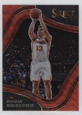 2021-22 Panini Select Courtside Red Wave Prizm Bogdan Bogdanovic #268 0c2