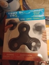 Fidget Gyro Spinner New with boxes Black,Red, Or White Age 5 Stress Relief