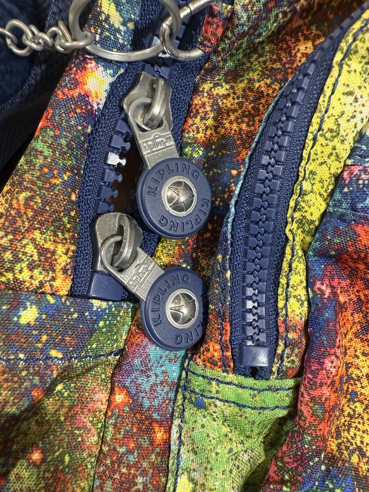 Kipling Seoul Go Large Backpack Wavepool Splash M… - image 5