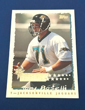 1995 Topps Football Tony Boselli Rookie Card #222 HOF Set Break NM