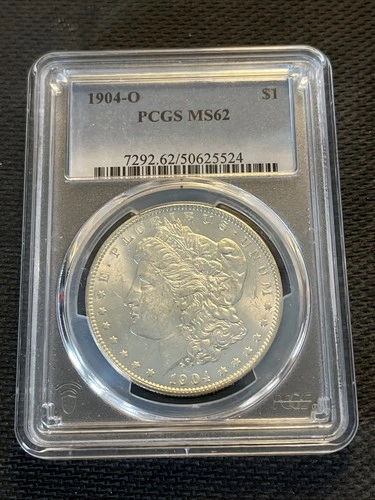 1904-O Morgan Silver Dollar PCGS MS62