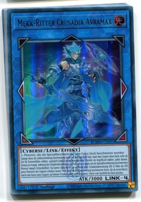 Avramax Yu-Gi-Oh! Mekk Ritter Crusadia Avramax Ultra Rare BLMM-DE095 | eBay