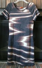Missoni Multicolor Wool Knit Dress Italian Craftsmanship Y2K