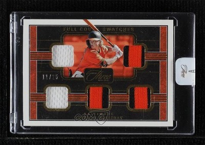 2023 Panini Three and Two Full Count Swatches Gold 11/25 Jackson Holliday 2o7