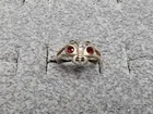 GRANDMA GRABE'S BEAUTIFUL VINTAGE 925 STERLING SILVER OPEN BACK 1G RING SIZE 1