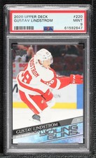 2020-21 Upper Deck Young Guns Gustav Lindstrom #220 PSA 9 MINT n0c
