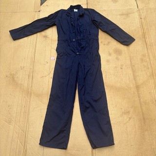 Vintage Bolt Workwear Navy 100% Cotton Boiler Suit Overalls Size 96 37.8 (335)