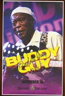 Buddy Guy autographed gig poster