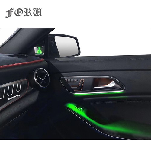 Luz ambiental para Mercedes-Benz CLA250 CLA45 W117 parte interior borde de puerta de tablero - Imagen 3 de 5