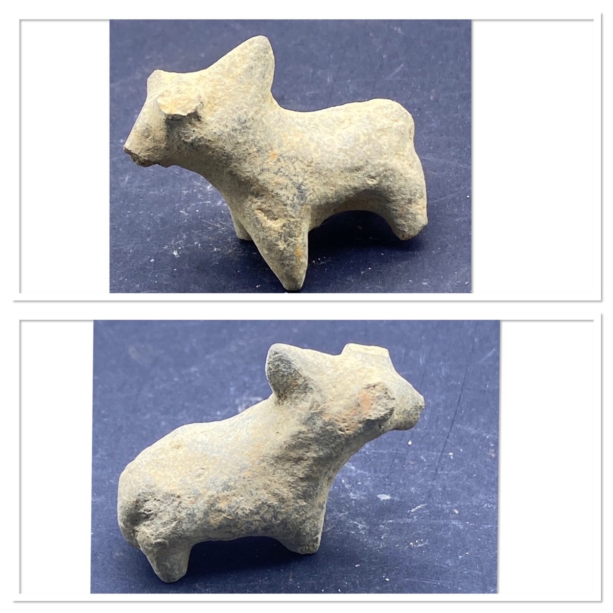 Ancient OLD harappan indus valley Terracotta Zebu Bull 3000-2000