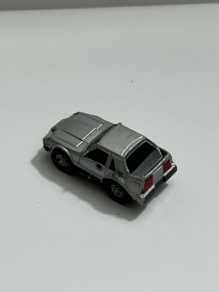 Vintage Micro Machines Galoob Silver Ford Mustang 1988 - Image 2 of 3