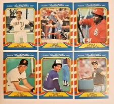 1987 Fleer Limited Edition   Baseball Singles   You Pick One
