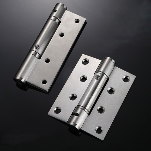4pcs Stainless Steel Door Spring Hinges Single Action Adjustable Self Closing AU - Picture 6 of 12