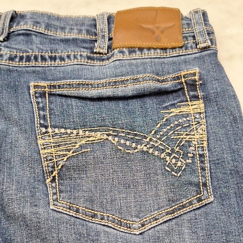 Wrangler Mens Denim Jeans 20X Style Vintage Boot Cut Size 34X30 Cowboy Western