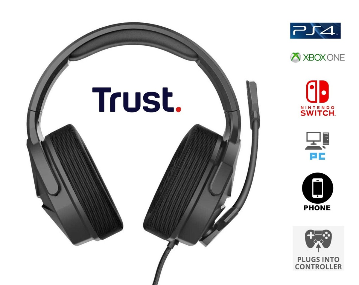Nintendo Switch ps3 ps4 Trust Gxt 320 Trust GXT-4371 Wired Powerful Sound Multi