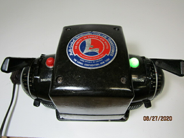 lionel type zw transformer