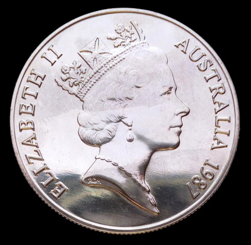 Australia 10 Dollars 1987 Silver coin UNC New South Wales - Elizabeth II - Picture 2 of 2