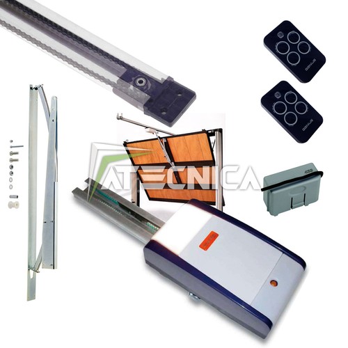 Kit complet motorisation de portes sectionnelles et basculantes à ressort10 m² INDEM TIRO 60