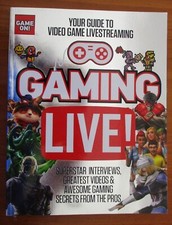 Gaming Live Your Guide to Video Game Livestreaming Paperback Book Like New 2016