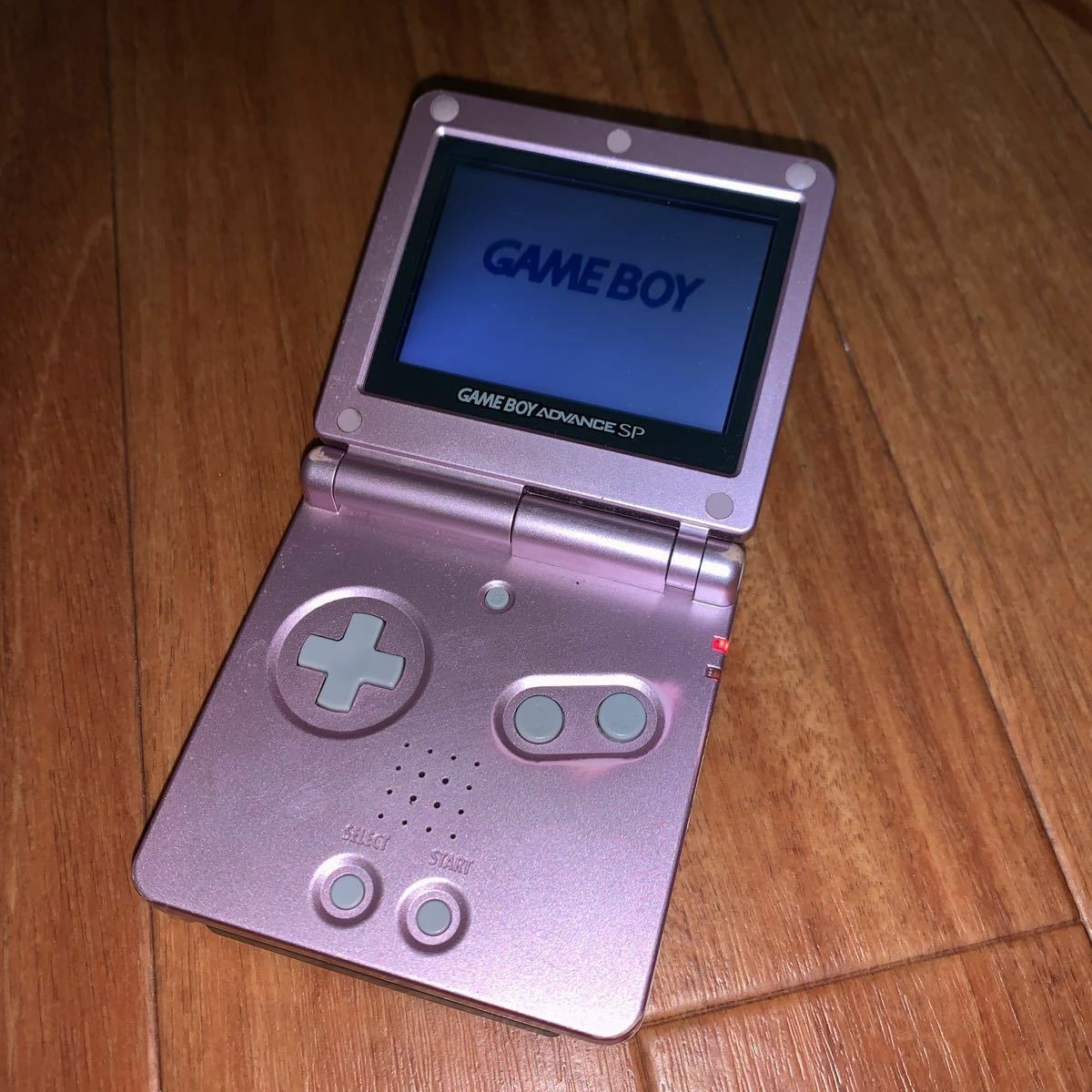 Nintendo Game Boy Advance SP Silver Console AGS-001 w/ GBA Mawaru Made in  Wario