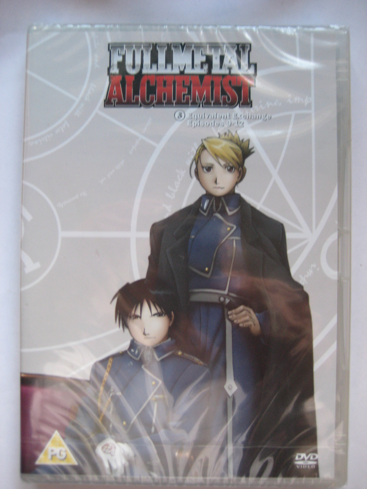 Full Metal Alchemist Vol 3 Equivalent Exchange (DVD, 2007) NEW SEALED Region 2