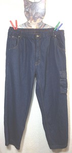 haband elastic waist jeans