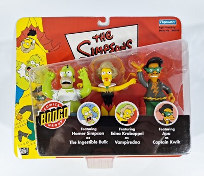 The Simpsons Bongo Comics Group The Ingestible Bulk Vampiredna Cpt Kwik Figs NEW