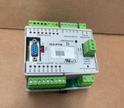 ComAp   IGS-PTM   Analog/Binary I/O Module, 8-ch DI/DO + 4 AI + 1 AO