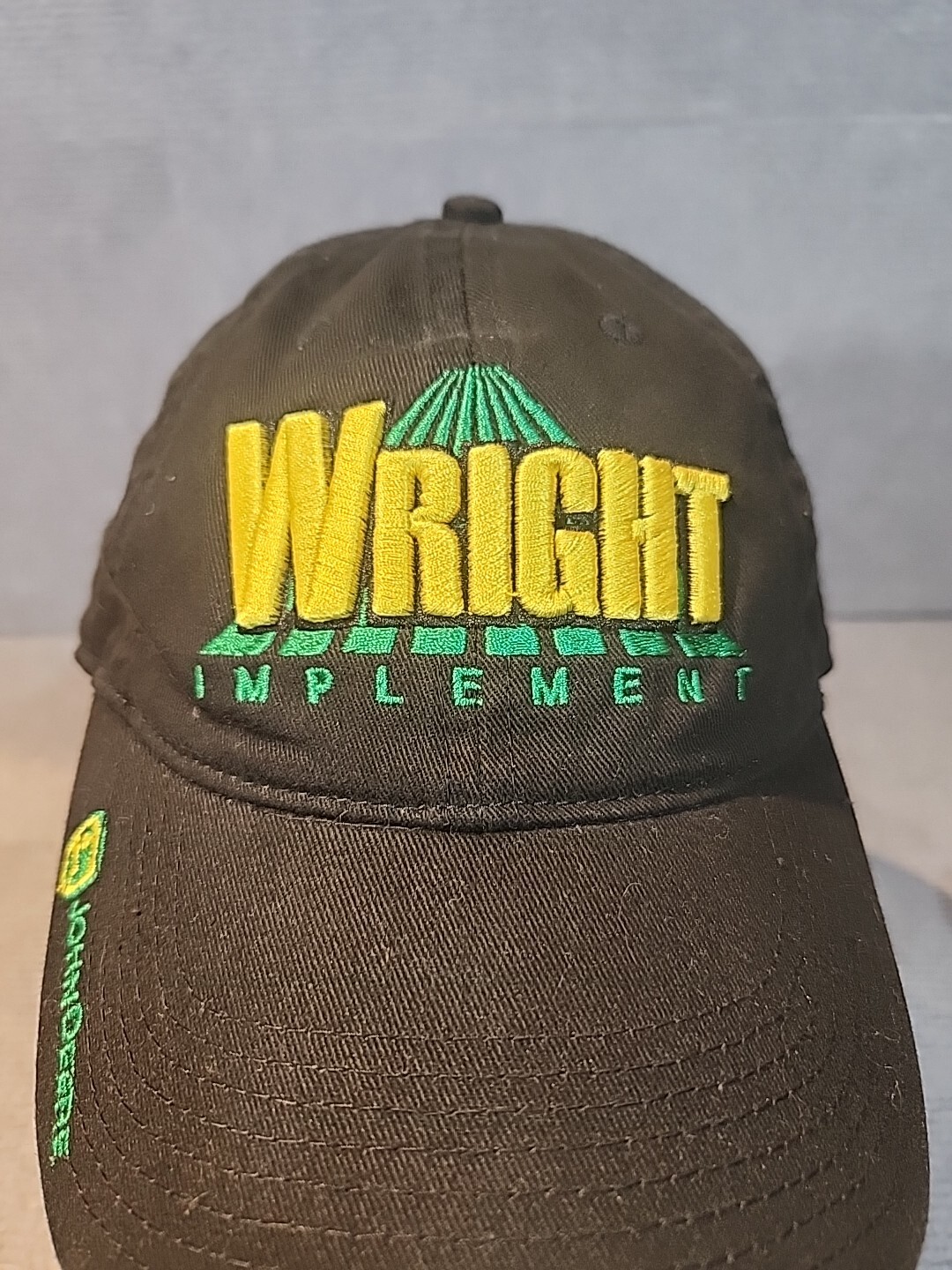 Baseball Cap Wright Implement John Deere Sports H… - image 3