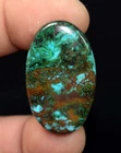 42.25 Cts. 100% Natural Chrysocolla Cabochon Metaphysical Green Healing Crystal