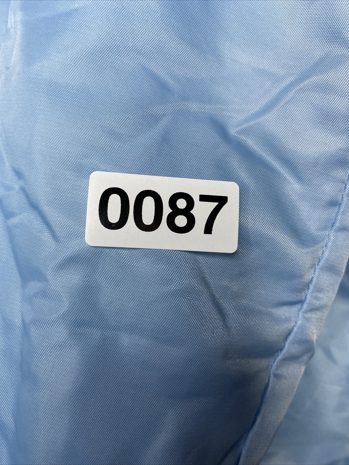 Light Blue Varsity Nylon Jacket - image 10