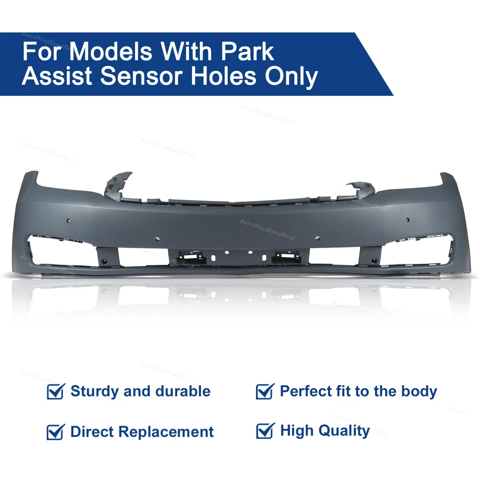 Fits Chevy Chevrolet Tahoe Suburban 2015-20 Front Bumper Cover With Sensor Holes Foto 3 de 4