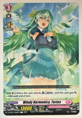 Cardfight!! Lyrical Melody - Windy Harmonica, Tertes - D-LBT01/058EN