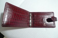 MULBERRY - SOCIAL ORGANIZER SIZE PLANNER -  CONGO LEATHER - POCKET / PURSE SIZE