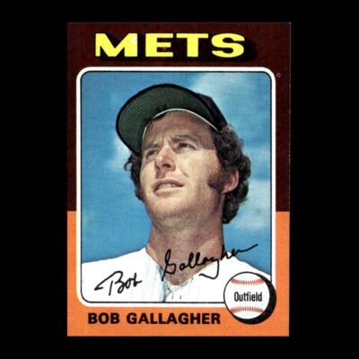Bob Gallagher 1975 Topps New York Mets #406 GM R305
