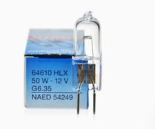 OSRAM 64610 HLX 12V 50W G6.35 Lamp A1/220 BRL microscope Bulb NAED 54249