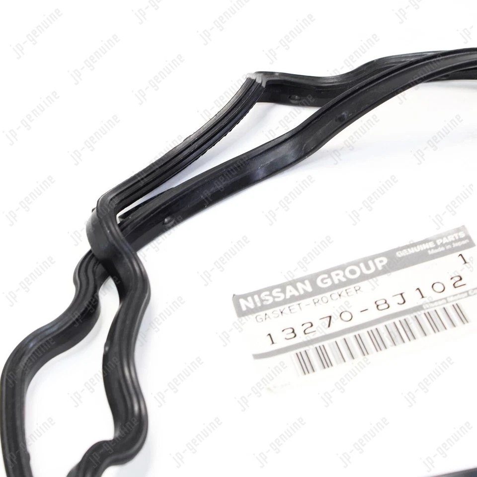 Junta direita da tampa da válvula do motor Nissan 350Z Infiniti FX35 132708J102 original do fabricante - Imagem 4 de 4