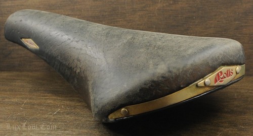 SELLE vélo de route vintage San Marco Rolls cuir TrackTour VTT vélo SEAT - Photo 11/50