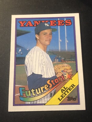 1988 Topps Future Stars ( Pictured) Al Leiter Steve George #18 Rookie RC