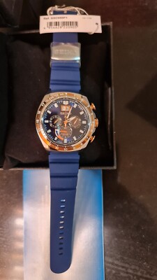 SEIKO ProspeX SSC666P1 Solar Watch Rubber V194 Chronograph 100m