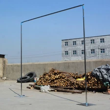 10x10FT Telescopic Pipe &Drape Kit Photography Backdrop Decor Stand Heavy Duty ！