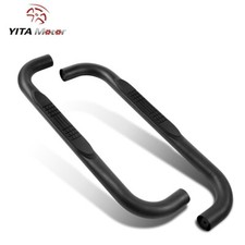 For 99-18 Chevy Silverado 1500 Regular Cab 3 Nerf Bars Running Boards Side Step