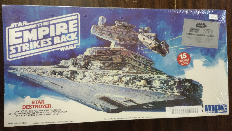 1980 MPC Stars Wars The Empire Strikes Back Star Destroyer 1980 MPC Stars Wars The Empire Strikes Back Star Destroyer