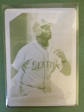 2009 Topps Update #UH190 Ken Griffey Jr 1/1 Printing Plate Seattle Mariners