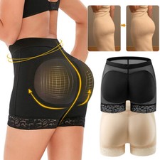 Women's Butt-lifter Shapewear Hip Enhancer Shorts Shaper Padded Control Panties