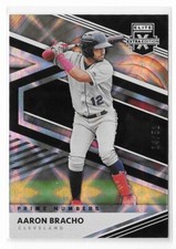 Aaron Bracho 2020 Panini Elite Extra Edition Prime Numbers B #123 /51 Rookie RC