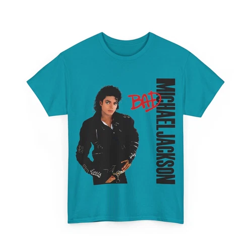 Michael Jackson Bad T Shirt Unisex Heavy Cotton Tee