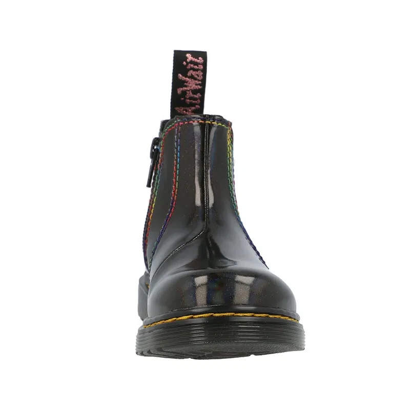Botas Dr Martens 2976 Sparkle Rays para mujer talla 5 juveniles 3,5 cuero negro NUEVAS $110 Foto 4 de 4