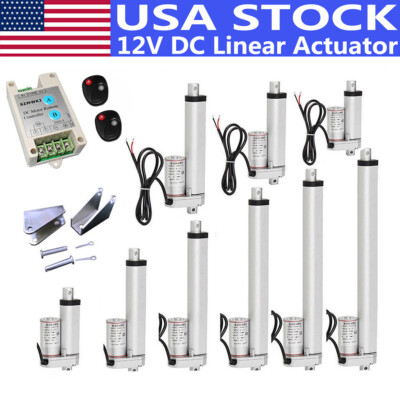 Heavy Duty 1500N Linear Actuator 330lbs Max Lift 12V Electric Motor for Auto Car