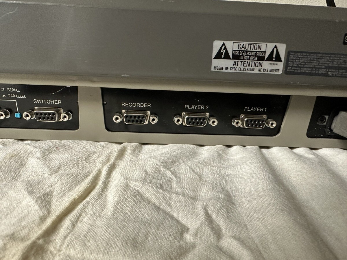 Sony PVE-500 Edit Control Unit Editing Controller - Tested